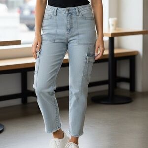 KanCan Light blue  Cargo Pants